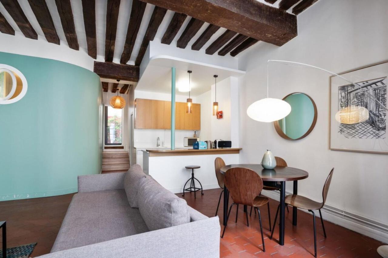 Appartement Parisian With Terrace In Saint Michel-notre Dame Paris